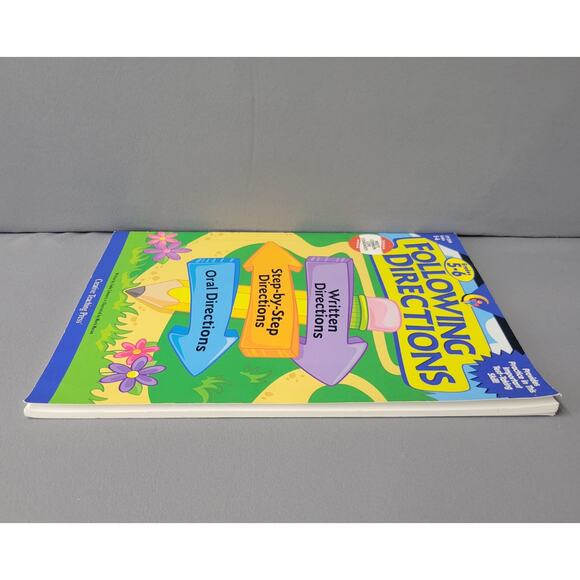 Following Directions Grades 5-6 Workbook Linda Schwartz Skill Building PB Book - Picture 10 of 16